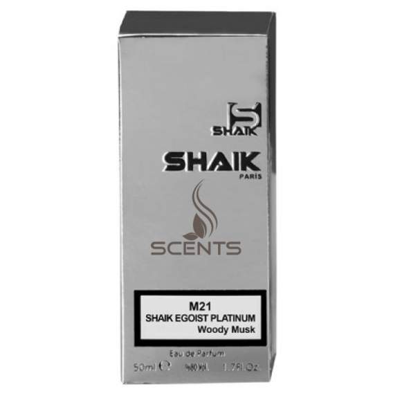 Shaik M 21 парфуми для чоловіків аналог аромату Chanel Egoiste Platinum